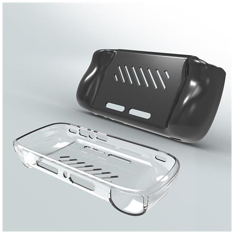 Custodia Protettiva In Tpu Compatibile Con Console Di Gioco Portatile Anbernic Rg406h - Anti-caduta, Guscio Morbido Black - Foto 4