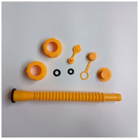 Kit Imbuto Carburante 6 Pezzi Con Punta Da Trapano 8mm - Accessori Per Riempimento Benzina Diesel Olio - Foto 4