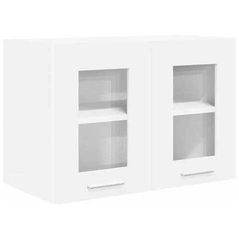 Armadio pensile Riga Bianco 60 x 31 x 40 cm Legno multistrato - Foto 1