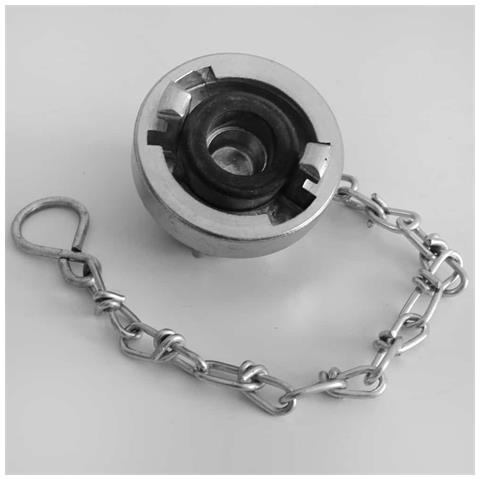 Raccordo Storz D Con Catena - Chiusura Di Sicurezza Per Pompe E Tubi - Foto 2