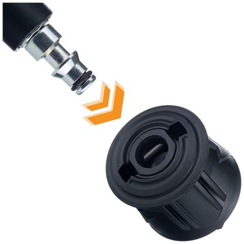 Tubo Alta Pressione 10m Qc Lavor - Click Connect, Nylon, Pvc | Max 200 Bar, 60°c | Compatibile Con Idropulitrici Lavor - Foto 2
