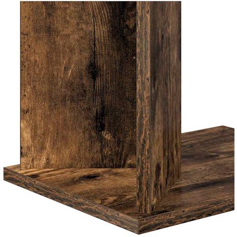 Tavolino Rovere fumé 35 x 25 x 50 cm Legno multistrato - Foto 9