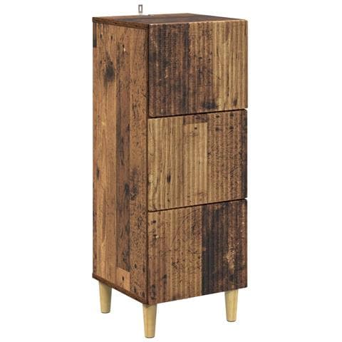 Mobile con Cassetti Legno antico 33 x 34,5 x 90 cm - Foto 1