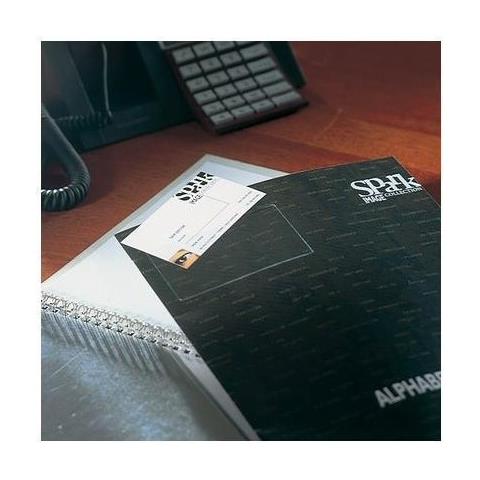 Tasche Portabiglietti Adesive Orizzontali Transparente S817210 - Foto 1