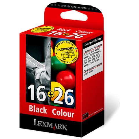 Cartuccia Ink Originale Nera Ciano Magenta Gialla X1180 / X1180 Capacità 680 Pagine - Foto 2