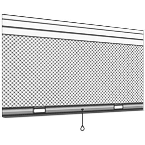 Zanzariera in kit per finestra in alluminio colore bianco 100x160 cm - Foto 2