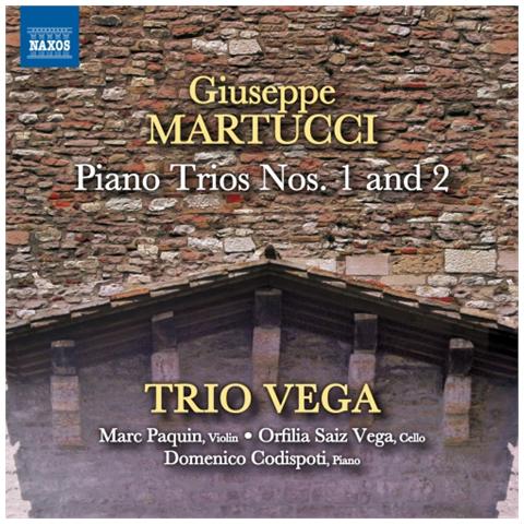 Giuseppe Martucci - Trii Per Pianoforte E Archi (nn. 1 E 2) - Trio Vega - Foto 1