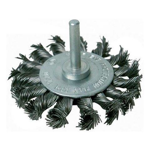 456933 Spazzola Rotante In Acciaio A Filo Ritorto 75 Mm - Foto 2