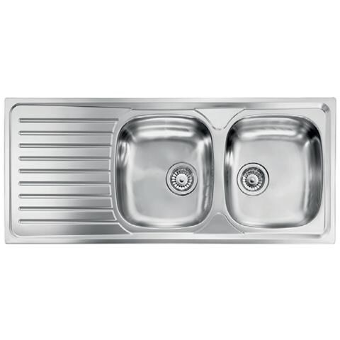 Lavello Siros 010447dcssx 116x50 Inox - Foto 1