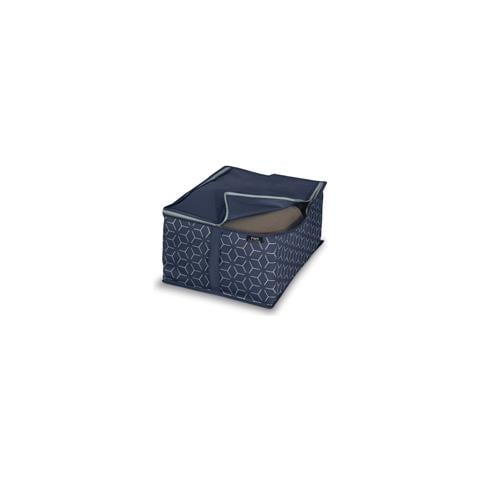 Custodia Maglie E Camicie Domopak Living Metrik 30x40x20 Cm In Poliestere, Da 30x40x20 Cm Blu - Foto 2