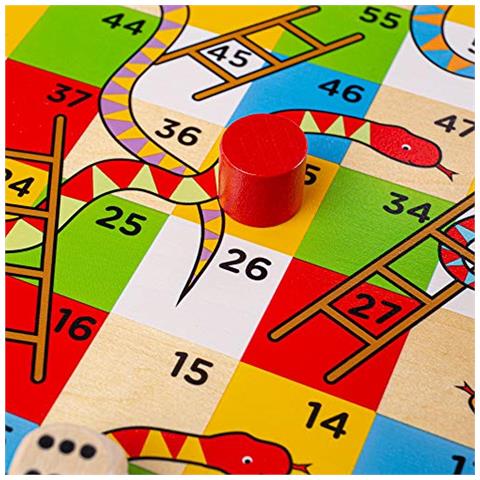 Bigjigs Giocattoli Scala Serpenti E Tradizionale - Foto 2