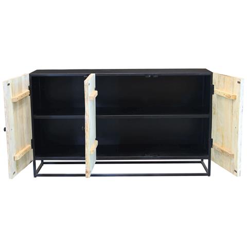 Spiral - Madia 3 Ante Legno E Ferro - Foto 4