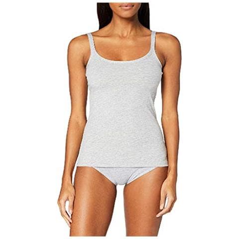Fu6060, Undershirt Donna, Grey, L - Foto 1