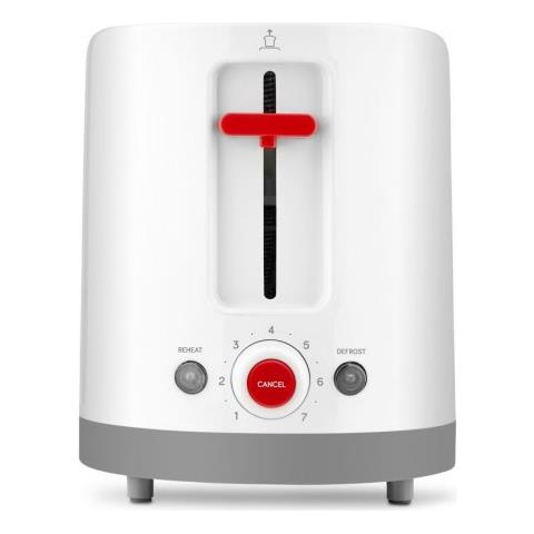 Tostapane TT7385 800W Colore Bianco /Rosso - Foto 2