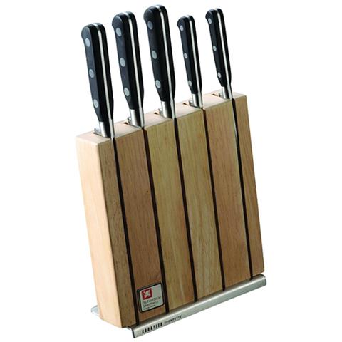 Blocco Di 5 Coltelli In Acciaio Inox - 658001 - Foto 1