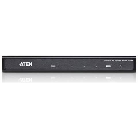 4 Port HDMI Splitter, HDMI, 1920 x 1080 (HD 1080) , 0 - 50 °C, -25 - 60 °C, 0 - 80%, 1080p - Foto 2