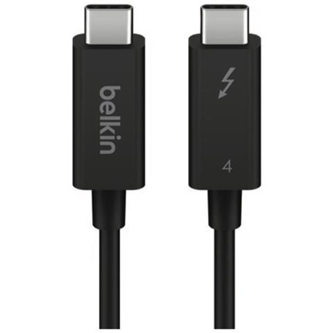 Thunderbolt 4-Cable USB-C 40Gb / s 100W 0,8m INZ002bt2MBK - Foto 1