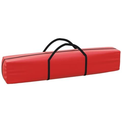 Tenda Per Feste Pieghevole Con Pareti Laterali Rosso 2x2 M - Foto 9