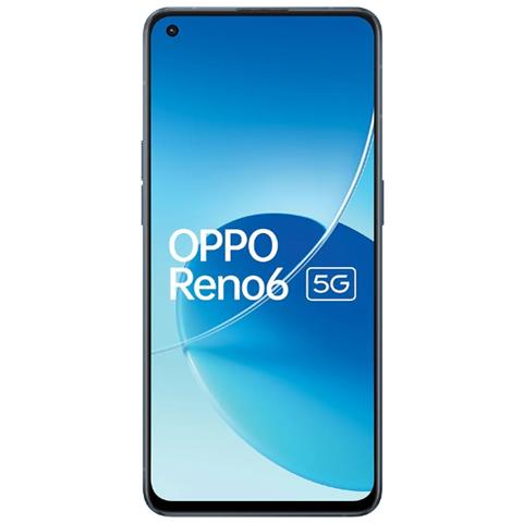 Reno6 5G 128 GB 5G Dual Sim Display 6.43" AMOLED Slot Nano SD Fotocamera 64 Mpx Android 11 Nero - Foto 2