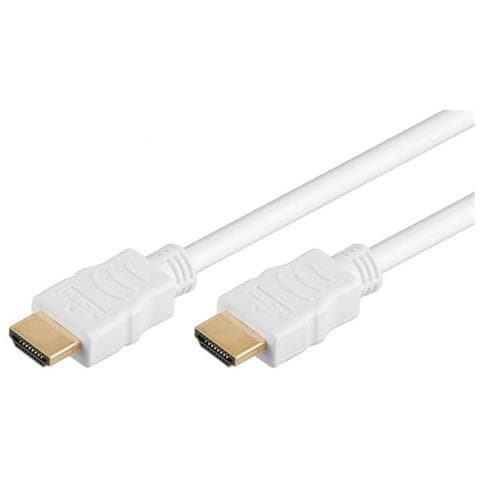Goobay 61022 Cavo Hdmi 5 M Hdmi Tipo A (standard) Bianco - Foto 1