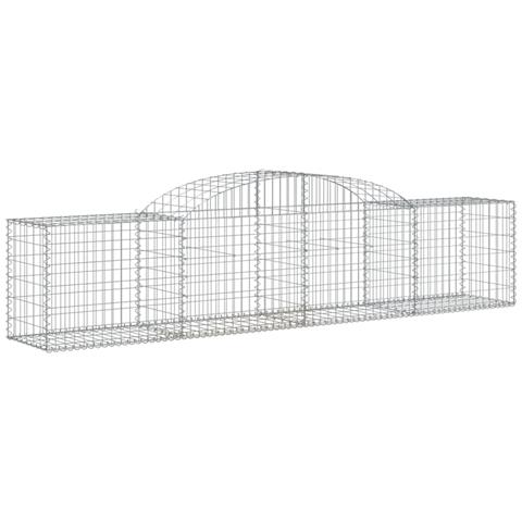Cesto Gabbione Ad Arco 300x50x60/80 Cm Ferro Zincato - Foto 1