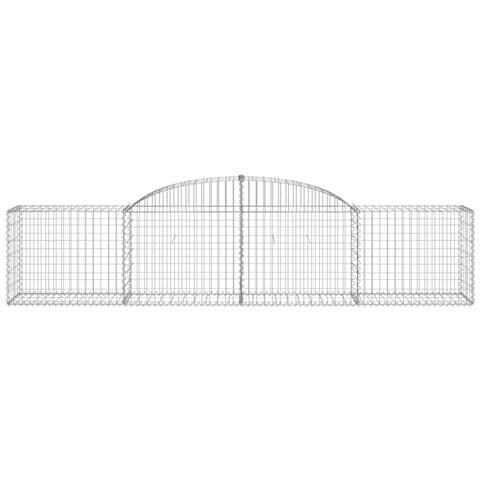Cesto Gabbione Ad Arco 300x50x60/80 Cm Ferro Zincato - Foto 2