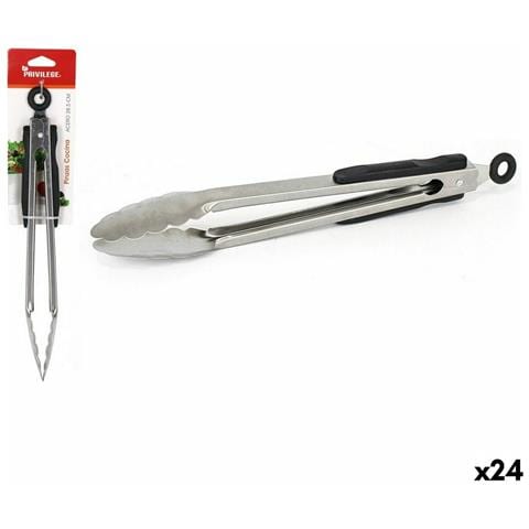 Pinze Da Cucina Privilege Acciaio Inossidabile Acciaio 31 X 4 X 4 Cm (24 Unità) - Foto 1