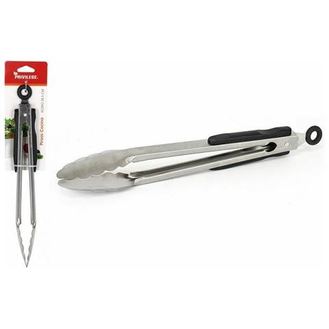 Pinze Da Cucina Privilege Acciaio Inossidabile Acciaio 31 X 4 X 4 Cm (24 Unità) - Foto 4