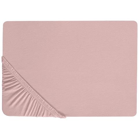 Coprimaterasso Elasticizzato Hofuf Cotone Rosa - Foto 5
