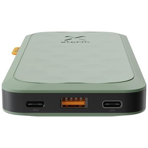 Powerbank 10 000mah Usb-a/2 Usb-c Fuel Serie 5 Pd 20w Con Display Digitale, Verde - Foto 2