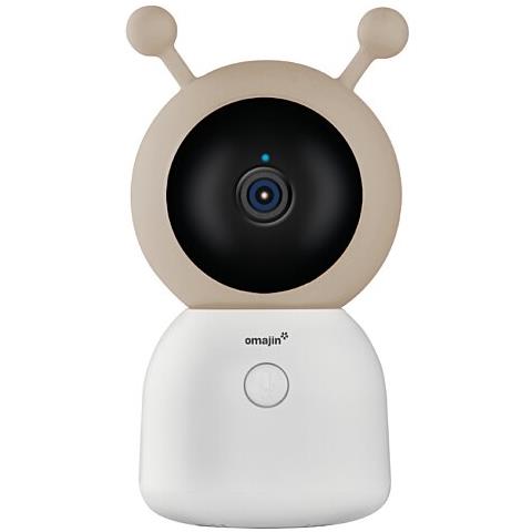 Videocamera per Baby Monitor OBC-01-EC Risoluzione 2K HD Rilevatore dii Movimento Visione Notturna Audio Bidirezionale Scheda MicroSD Da 64 GB Colore Bianco - Foto 1