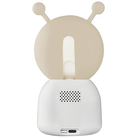 Videocamera per Baby Monitor OBC-01-EC Risoluzione 2K HD Rilevatore dii Movimento Visione Notturna Audio Bidirezionale Scheda MicroSD Da 64 GB Colore Bianco - Foto 2