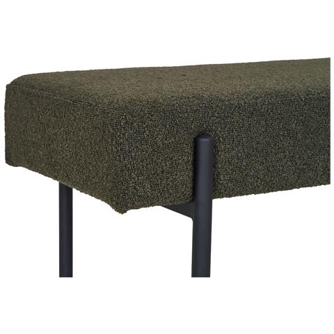 Panca Swindon - Verde - Schiuma - 36x100x42,5 Cm - Foto 5