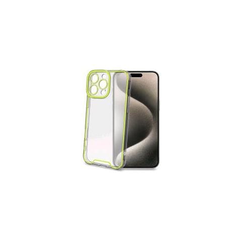 Apple Iphone 16 Pro Max Cover Glow In Tpu Trasparente /giallo - Foto 1