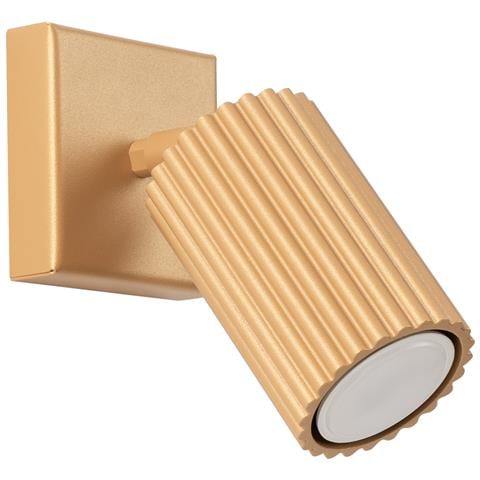 Lampada Da Parete Karbon Oro Sl. 1559 - Minimalista Lampada Da Parete D'oro 8x8x16 Cm - Foto 1