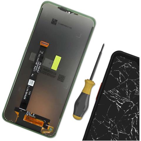 Schermo Lcd + Vetro Tattile Per Galaxy Xcover 7 Con Schermo Tattile, Nero - Foto 2