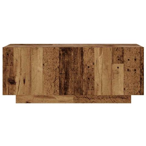 Mobile Porta TV con LED Legno Antico 200x35x40 cm Truciolato - Foto 10