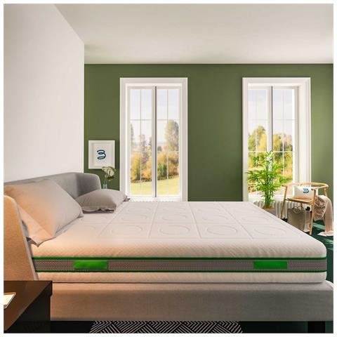 Materasso 800 Molle e Memory 5 cm Green Spring Plus, misura 100x190 cm - Foto 2