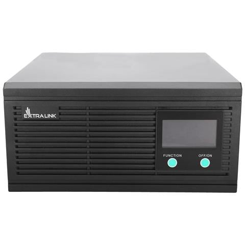Extralink Invertitore di potenza Piorun 3000VA/2100W onda sinusoidale pura, tensione batteria 24VDC, Universale, Auto, 24 / 145 - 275 V, 45 - 65 Hz, 2100 W, 220 V - Foto 1