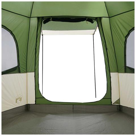 Tenda da Campeggio per Auto per 4 Persone Verde Impermeabile - Foto 8