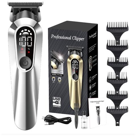 Tagliacapelli Digitale Professionale: Potenza, Precisione E Silenziosità Per Un Taglio Perfetto Sliver+black - Foto 1