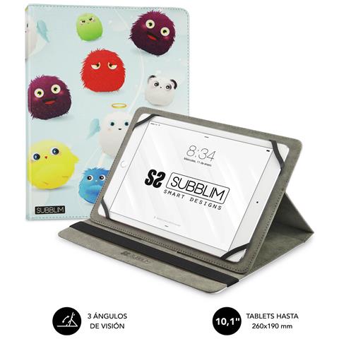 SUB-CUT-4TC001 custodia per tablet 25,6 cm (10.1") Custodia a libro - Foto 1