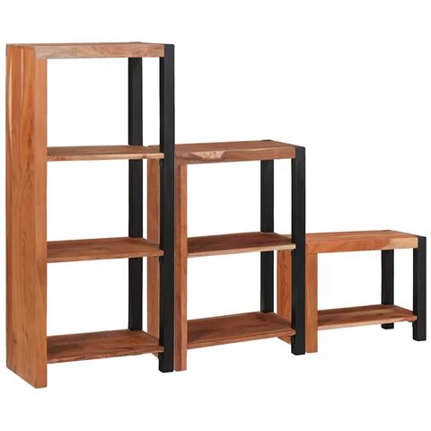 Libreria 3 pcs Marrone 50 x 30 x 110 cm - Foto 1