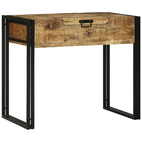 Tavolo da Trucco Marrone Legno massello di mango - Foto 1