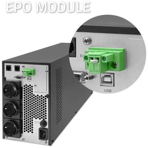 52281 gruppo di continuità (UPS) Doppia conversione (online) 2 kVA 2000 W 3 presa (e) AC - Foto 13