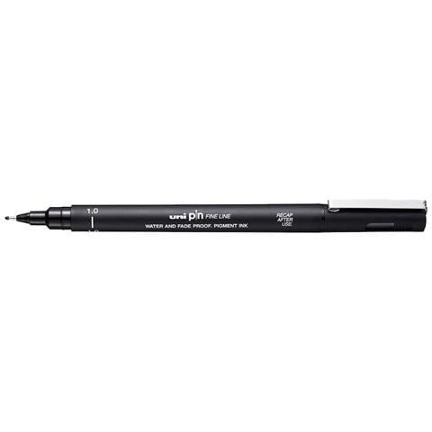 Uni-Ball Pin 1.0 penna tecnica Nero 1 pz - Foto 1