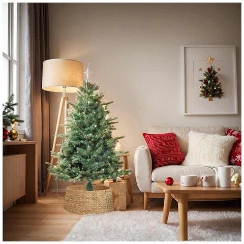 Collare per Albero di Natale Marrone 75 x 75 x 25 cm - Foto 2