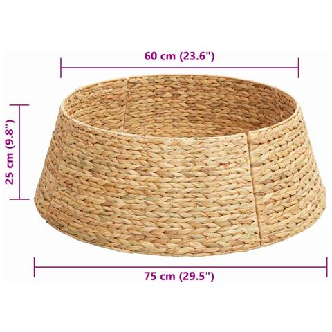 Collare per Albero di Natale Marrone 75 x 75 x 25 cm - Foto 7