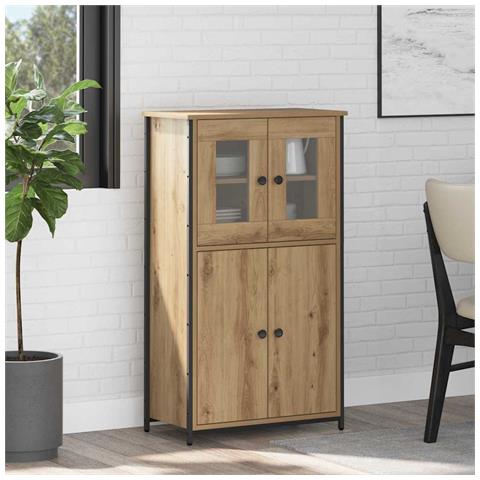 Credenza Rovere artigianale 62 x 32 x 106,5 cm - Foto 2