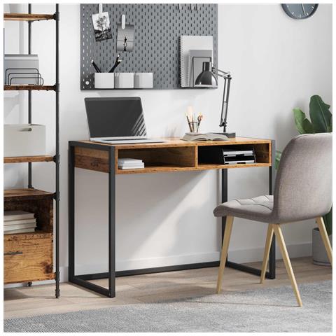 Scrivania Legno vecchio 100 x 50 x 75 cm Legno multistrato - Foto 2